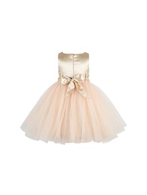 gold net frock - 17132809 - Standard Image - 2