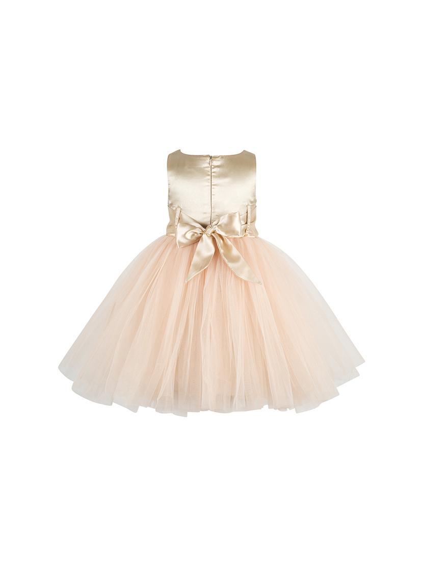 gold net frock - 17132809 - Zoom Image - 2