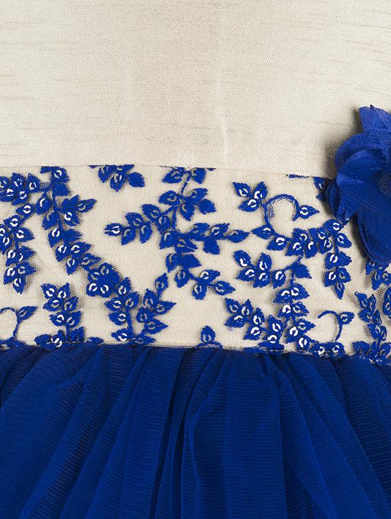 blue net frock - 17132810 - Zoom Image - 3
