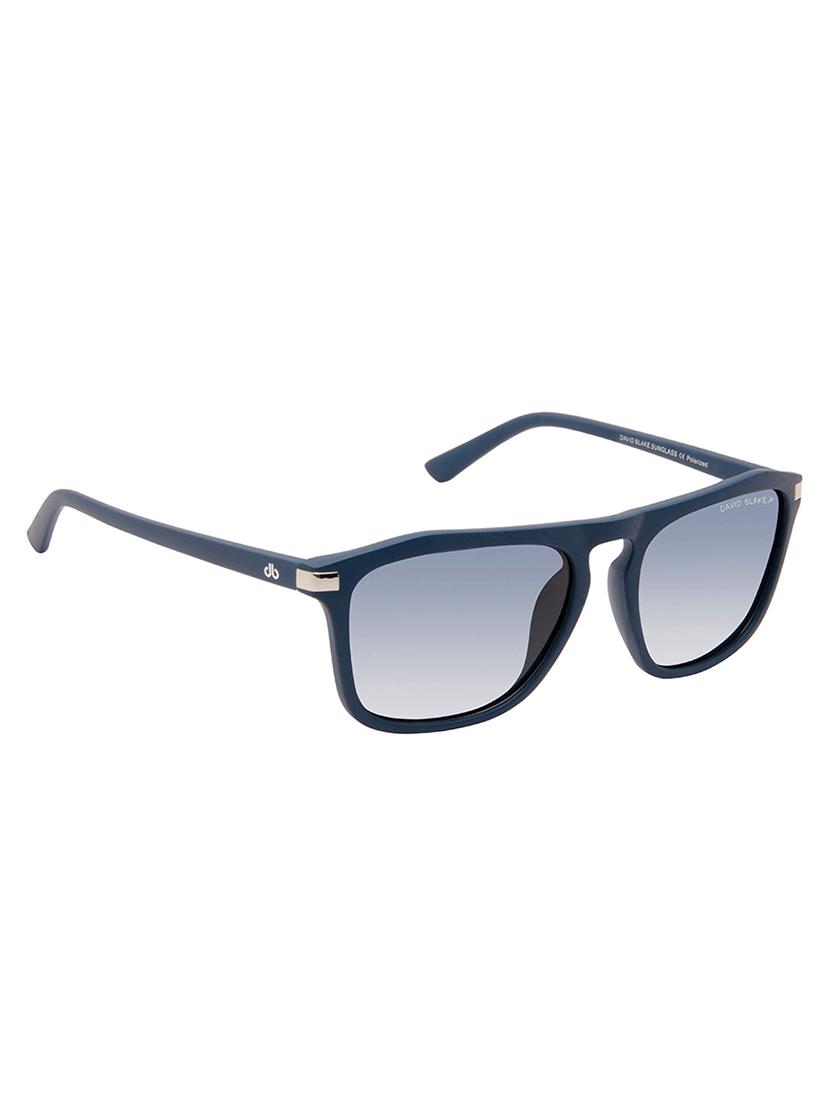 david blake wayfarer gradient polarized uv protected women sunglass (sgdb1995x001cyc4;matte blue) - 17133665 - Zoom Image - 2