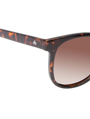 david blake tortoise brown oversized gradient polarised uv protected women sunglass (sgdb2057x8005pc4; 52 mm) - 17133715 - Standard Image - 4