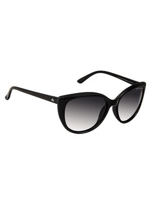 david blake black cateye gradient polarised uv protected women sunglass (sgdb2024x009cyc1; 56 mm) - 17133738 - Standard Image - 2