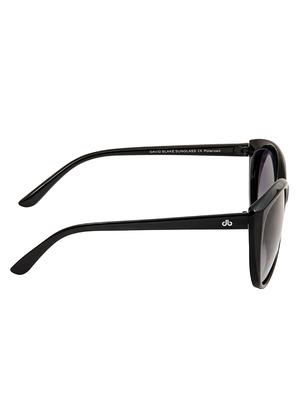 david blake black cateye gradient polarised uv protected women sunglass (sgdb2024x009cyc1; 56 mm) - 17133738 - Standard Image - 3
