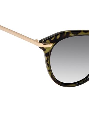 david blake oversized gradient polarized uv protected women sunglass (sgdb2035x011cyc4;tortise green) - 17133749 - Standard Image - 4