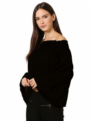 off shoulder bell sleeves top - 17133996 - Standard Image - 2