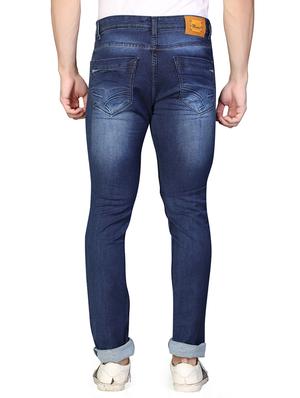 blue denim washed jeans - 17134331 - Standard Image - 3