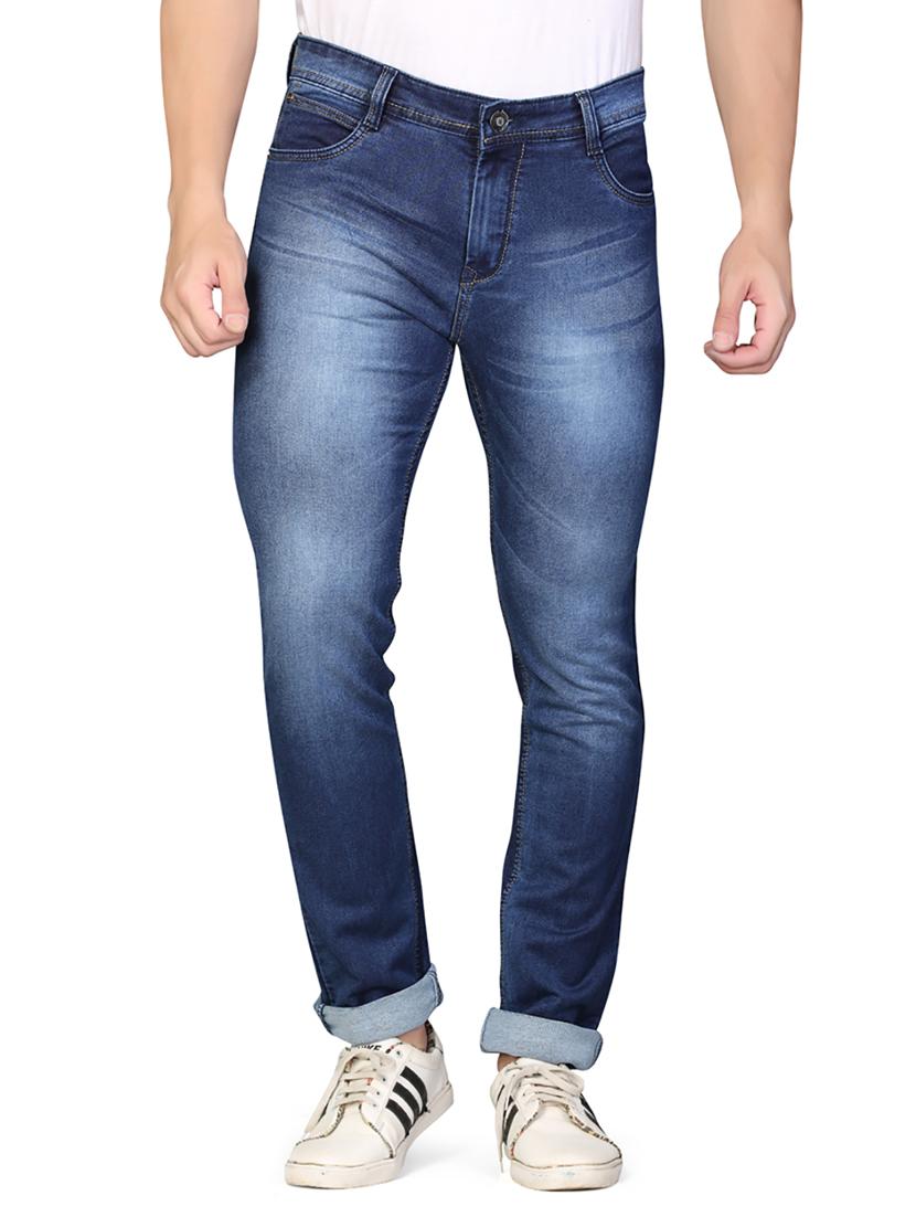 blue denim washed jeans - 17134331 - Zoom Image - 1