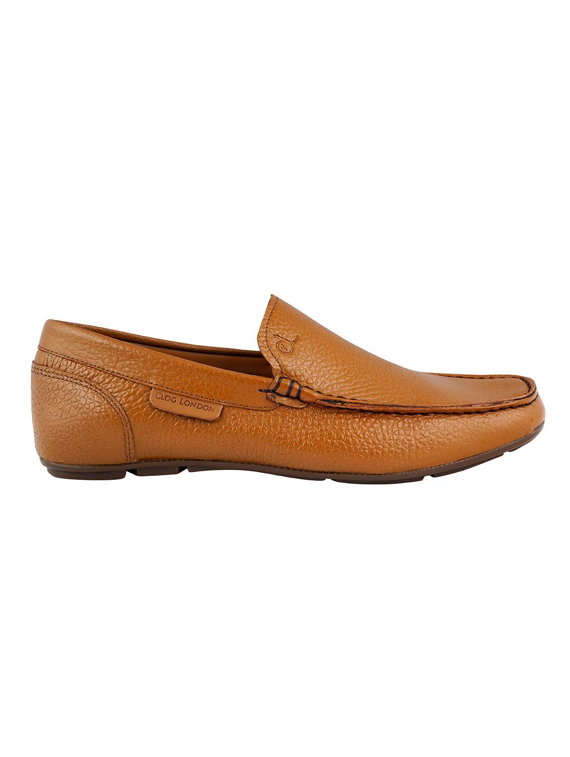 tan slip on loafers - 17134371 - Zoom Image - 1