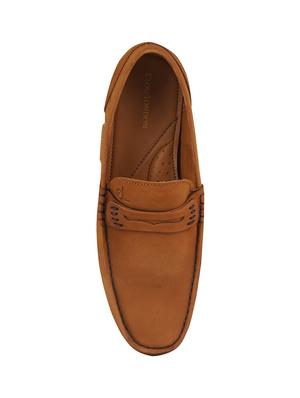 tan slip on loafers - 17134374 - Standard Image - 3