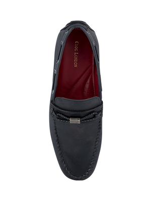 black slip on loafers - 17134381 - Standard Image - 3