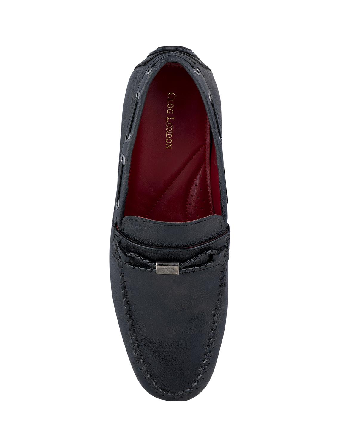 black slip on loafers - 17134381 - Zoom Image - 3