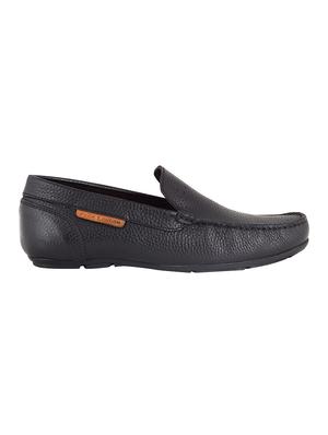 black slip on loafers - 17134395 - Standard Image - 2
