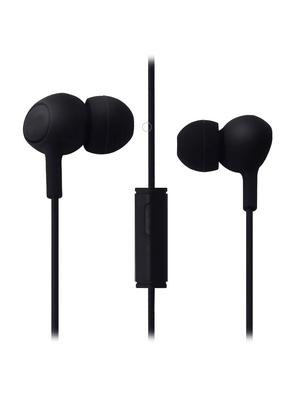 igats musik lk-e111 black earphones noise cancelling with microphone and button control volume all smart phone wired ear phone - 17134905 - Standard Image - 2