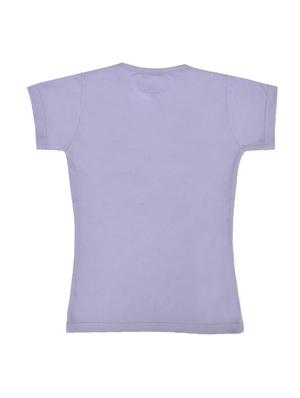 purple cotton regular tee - 17134989 - Standard Image - 2