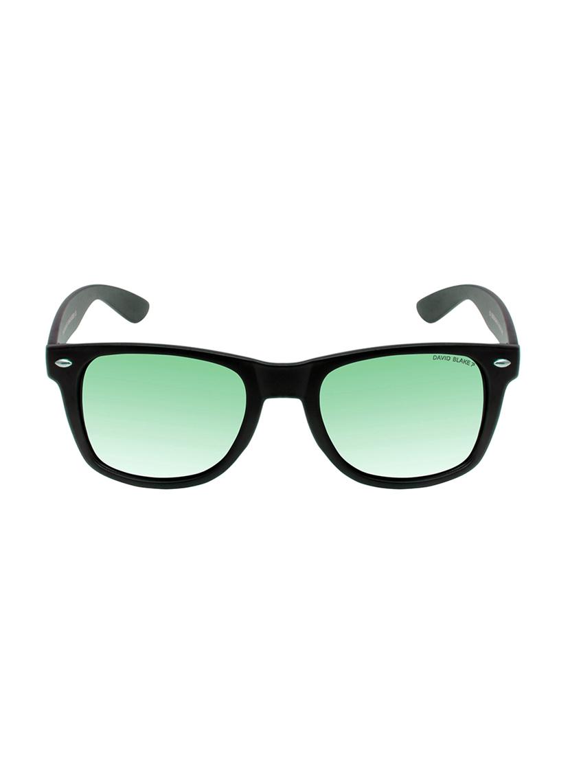 david blake green wayfarer gradient polarized uv protected unisex sunglass - 17136347 - Zoom Image - 1