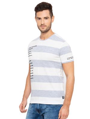 white striped t-shirt - 17136606 - Standard Image - 2