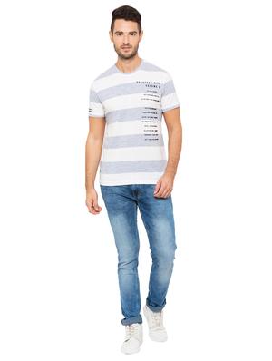white striped t-shirt - 17136606 - Standard Image - 4