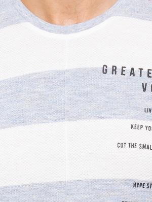 white striped t-shirt - 17136606 - Standard Image - 5