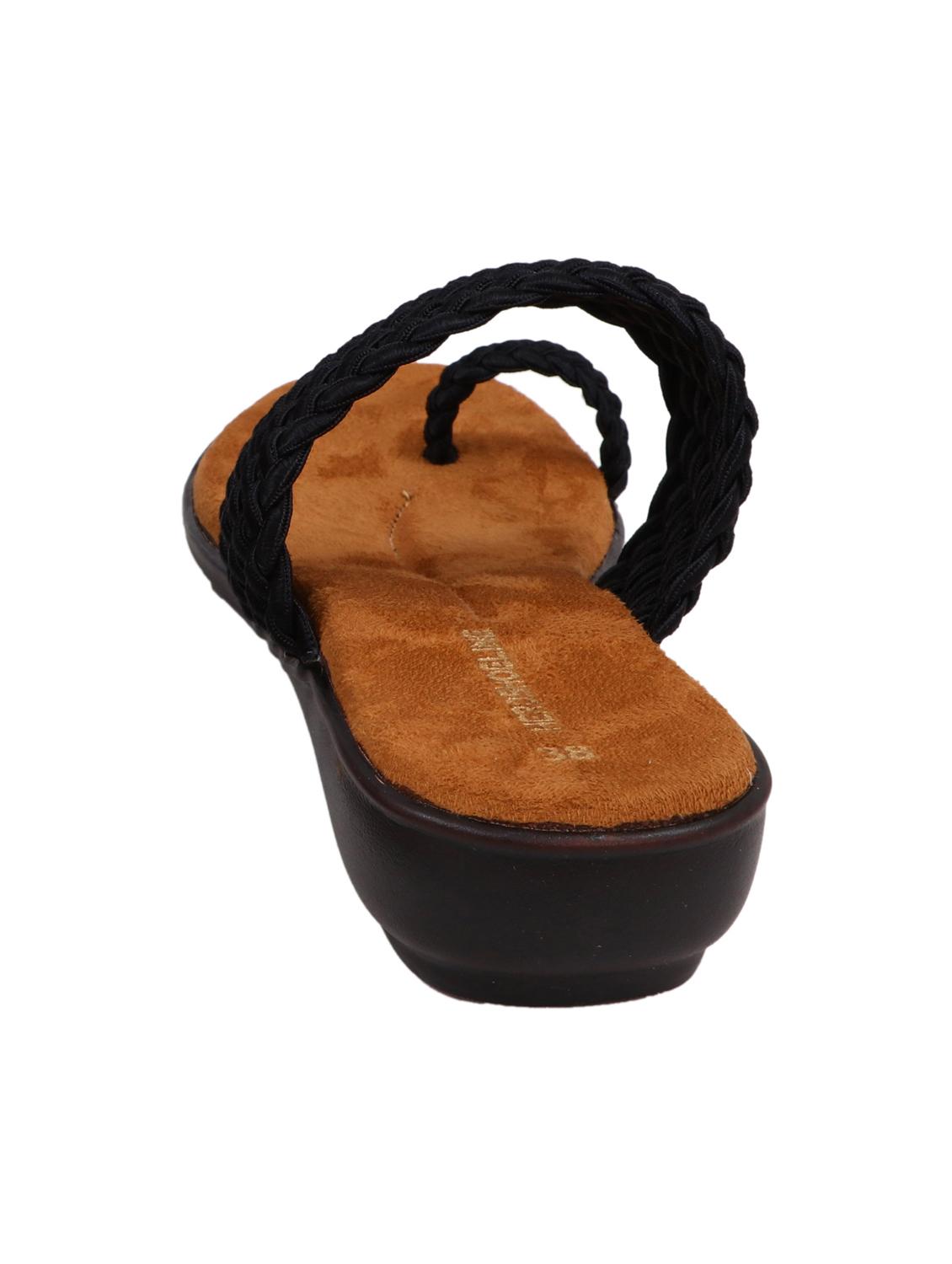 black one toe sandals - 17136732 - Zoom Image - 2