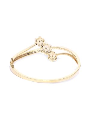 gold metal beaded bracelet - 17137454 - Standard Image - 2