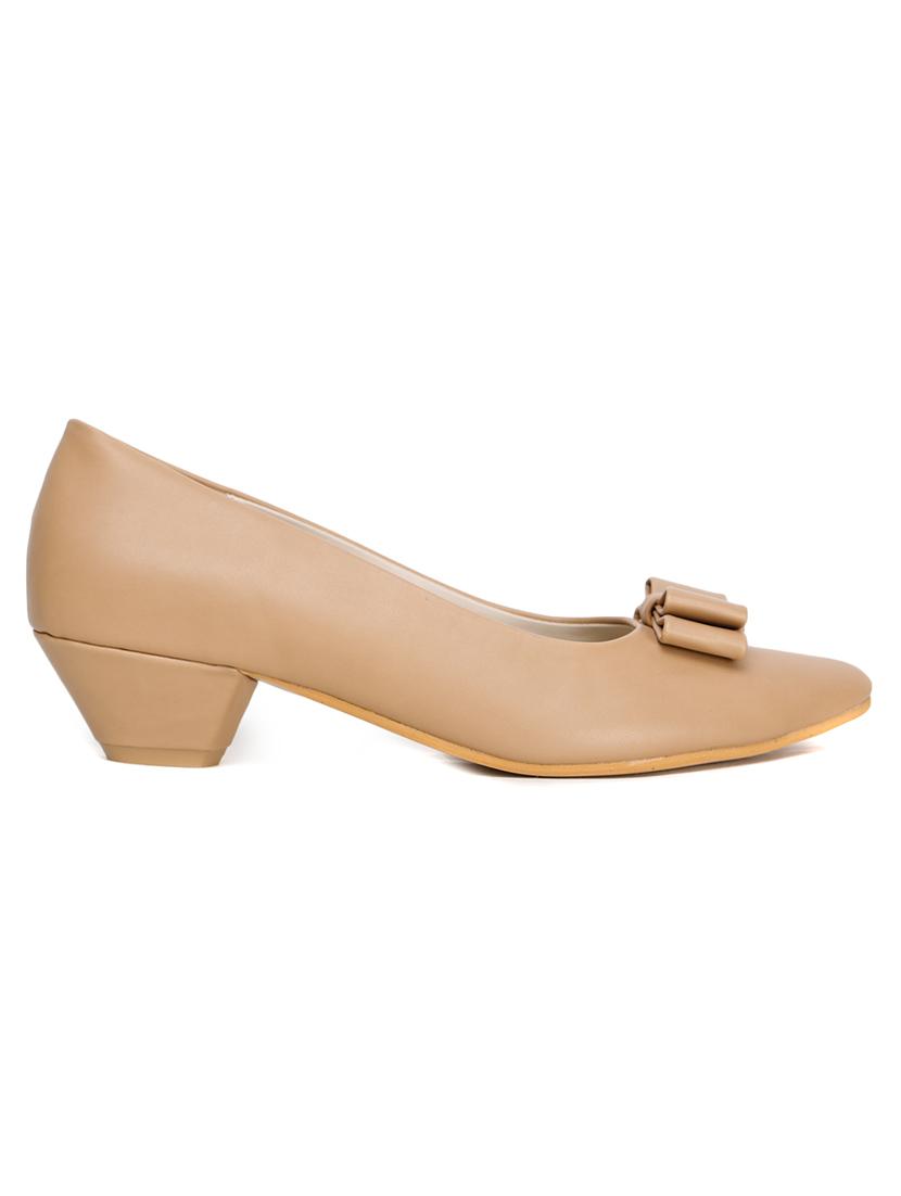 tan slip on pumps - 17137616 - Zoom Image - 2