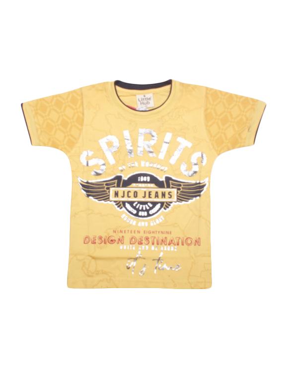 yellow cotton shorts set - 17137682 - Zoom Image - 3