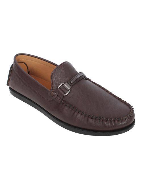brown slip on loafers - 17138081 - Standard Image - 1