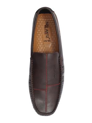 brown slip on loafers - 17138091 - Standard Image - 4