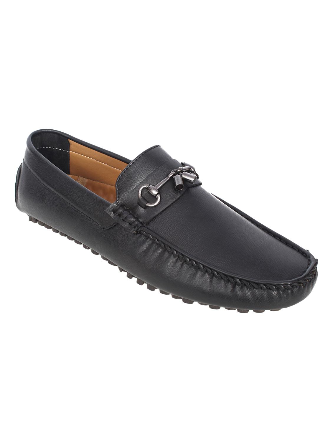 black slip on loafers - 17138101 - Zoom Image - 1