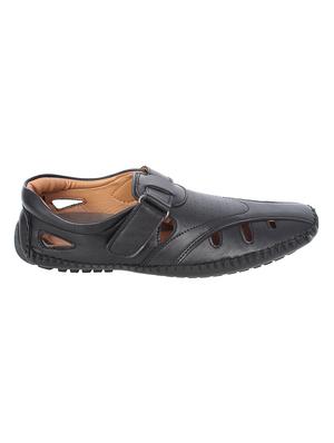 black back strap sandals - 17138120 - Standard Image - 2
