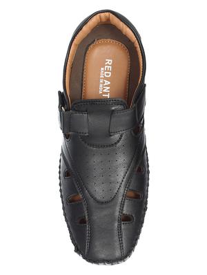 black back strap sandals - 17138120 - Standard Image - 4