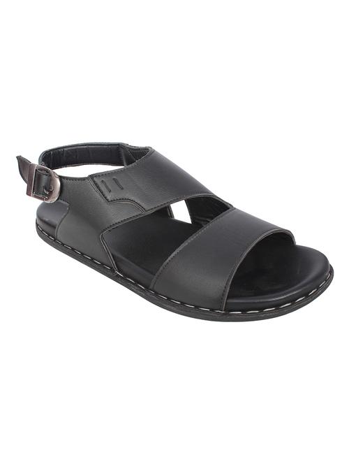 black back strap sandals - 17138124 - Standard Image - 1