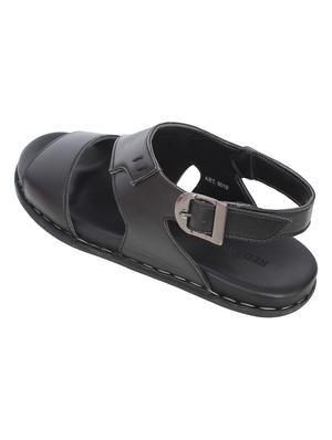black back strap sandals - 17138124 - Standard Image - 3