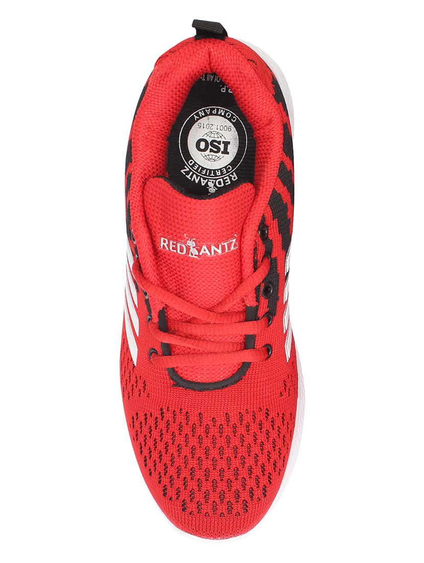 red lace up sport shoes - 17138197 - Zoom Image - 4