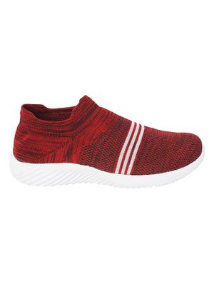 red slip on sport shoes - 17138199 - Standard Image - 2
