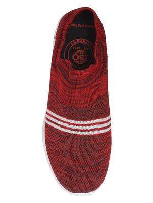 red slip on sport shoes - 17138199 - Standard Image - 4