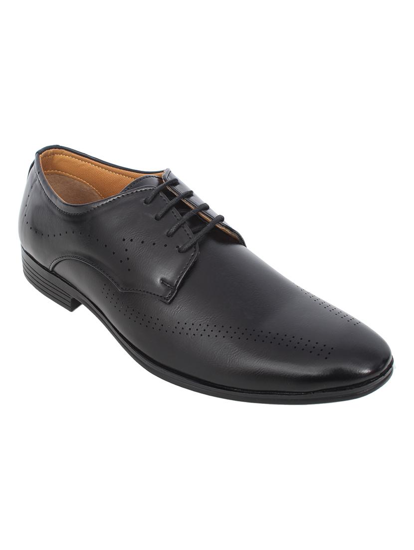 black lace-up derbys - 17138206 - Zoom Image - 1