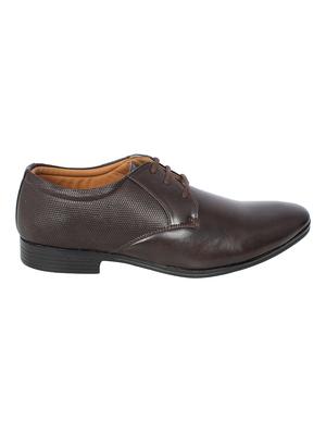 brown lace-up derbys - 17138229 - Standard Image - 2