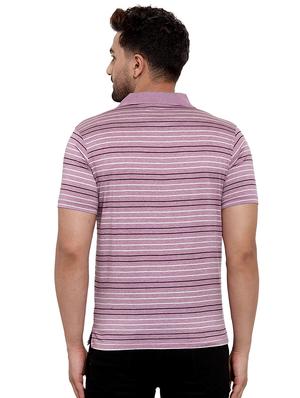 purple striped t-shirt - 17138337 - Standard Image - 3