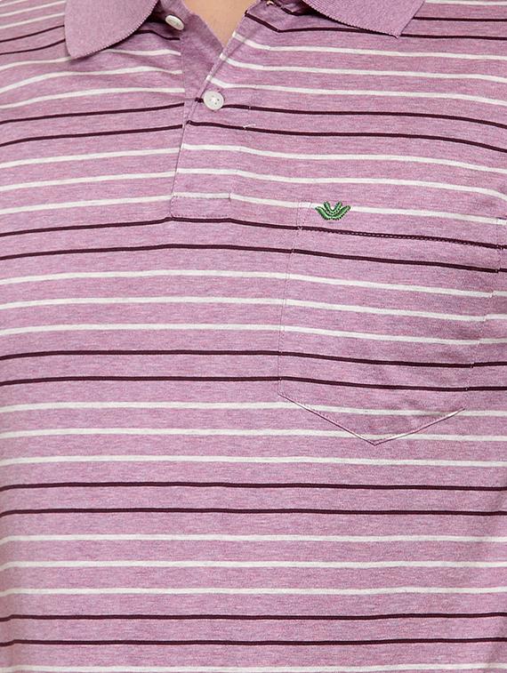 purple striped t-shirt - 17138337 - Zoom Image - 5