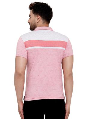 pink printed polo t-shirt - 17138369 - Standard Image - 3