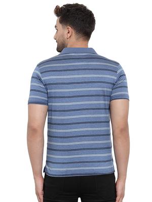 blue striped t-shirt - 17138372 - Standard Image - 3
