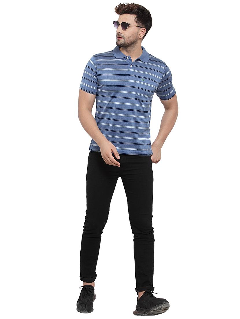 blue striped t-shirt - 17138372 - Zoom Image - 4