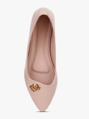 nude patent slip on ballerina - 17138437 - Standard Image - 6