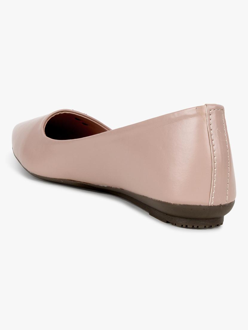 nude patent slip on ballerina - 17138437 - Zoom Image - 3