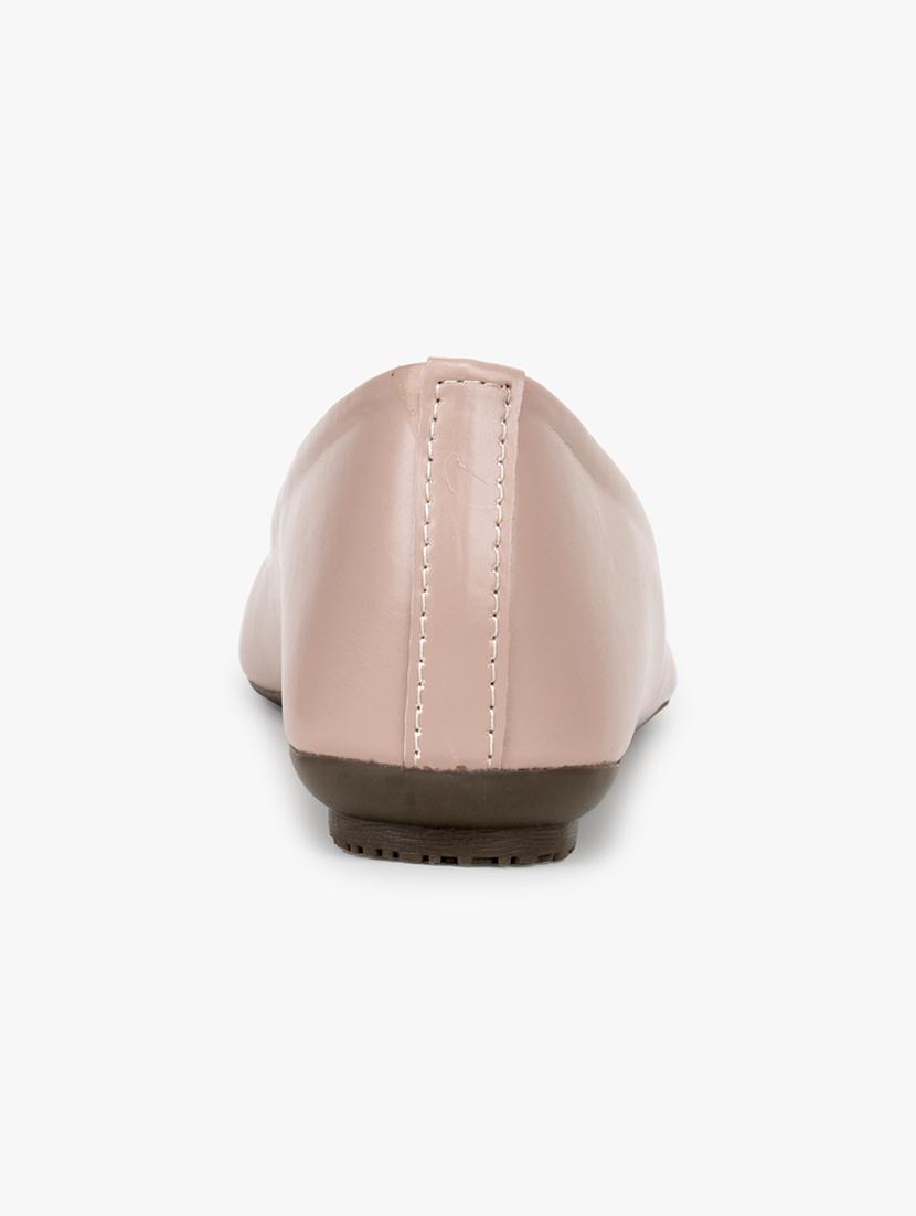 nude patent slip on ballerina - 17138437 - Zoom Image - 4