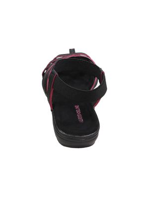 black back strap sandals - 17138481 - Standard Image - 2