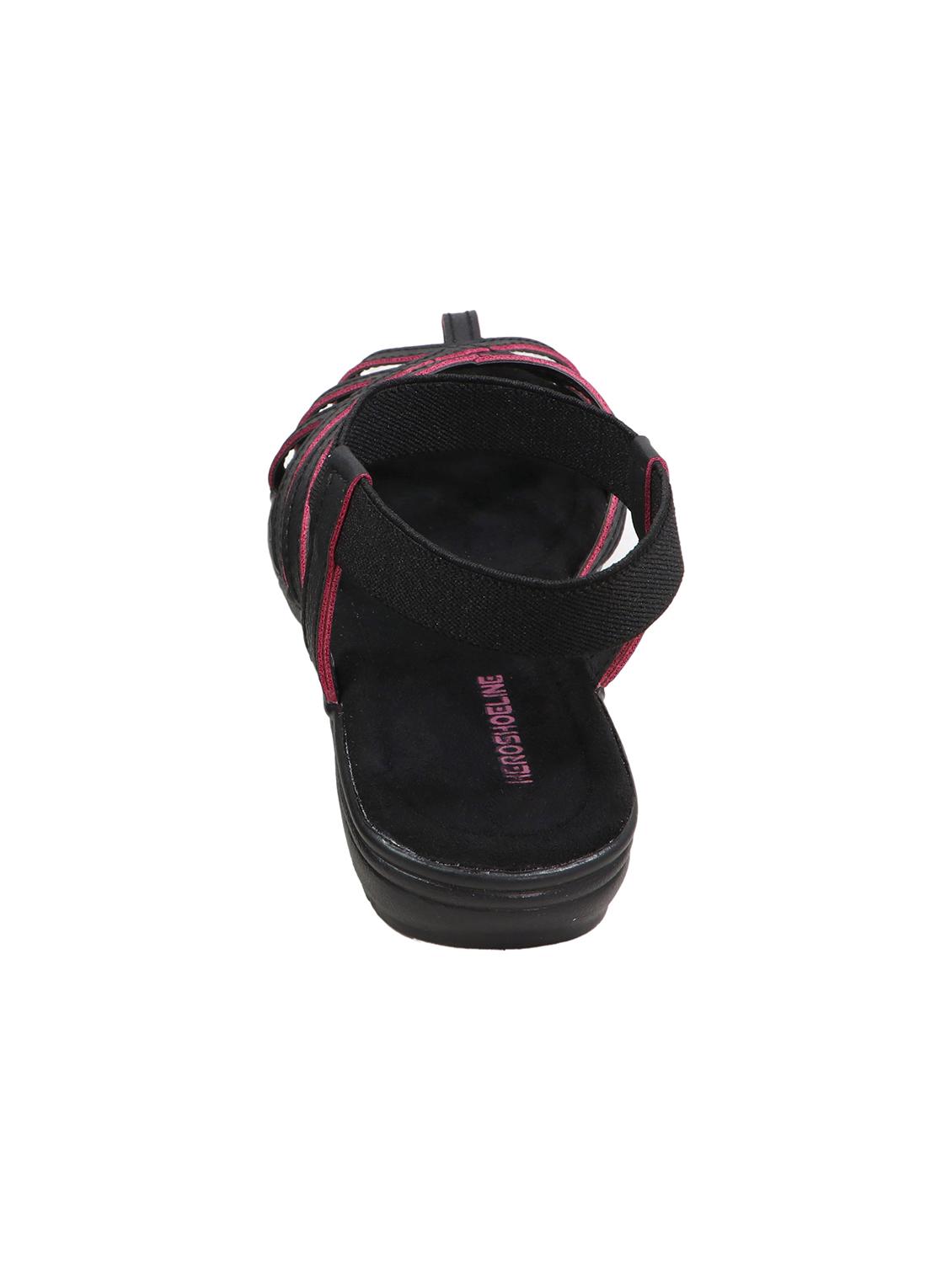 black back strap sandals - 17138481 - Zoom Image - 2