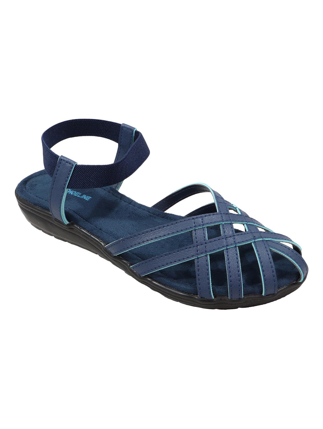 blue back strap sandals - 17138482 - Zoom Image - 1