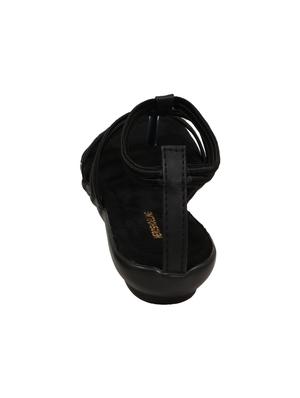 black back strap sandals - 17138488 - Standard Image - 2